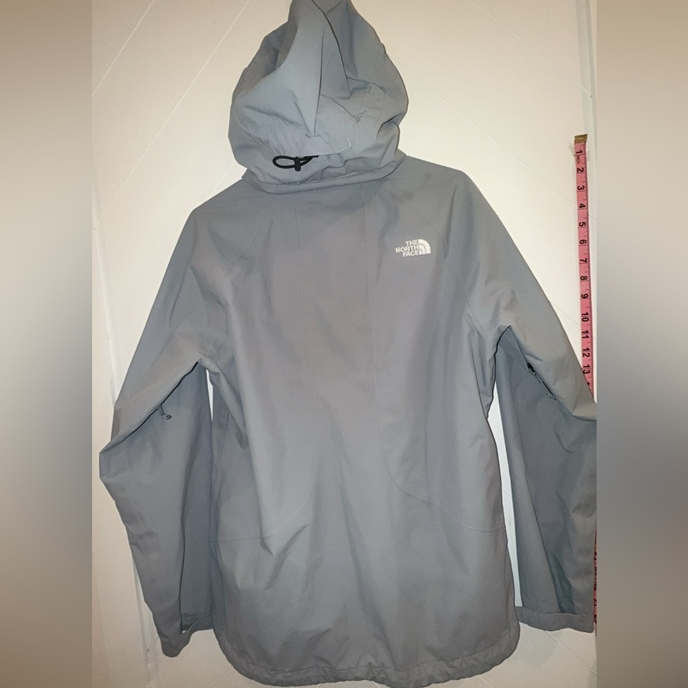 North Face Women's Boundary Triclimate waterproof Hyvent Jacket Medium in Grey - Picture 11 of 16